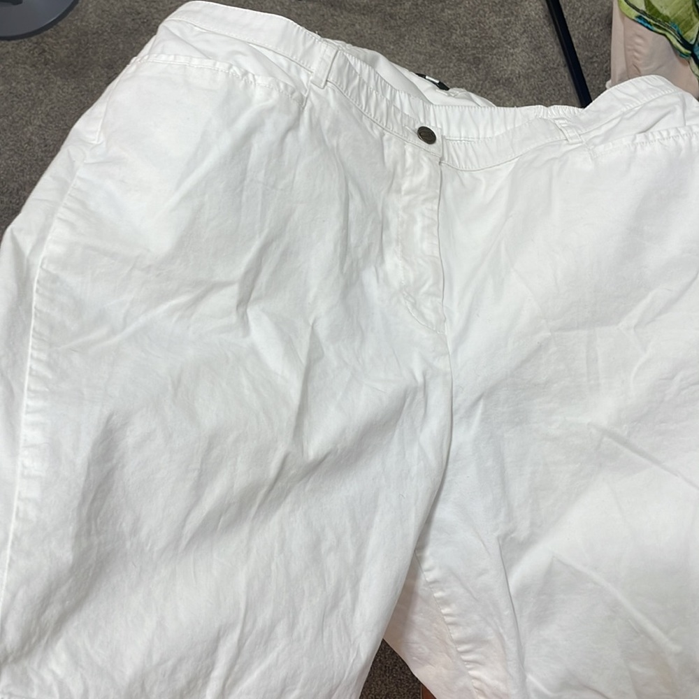 Gracias. 19 inch waist 12 inch rise 8 inch inseam